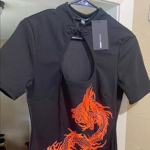 Dragon mini dress